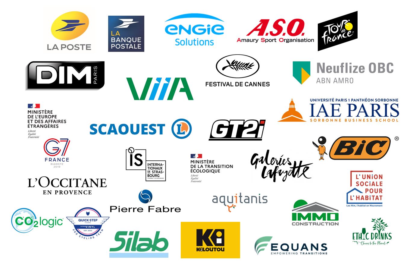 logo des partenaires carbone du CNPF