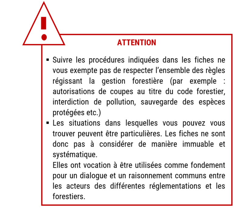 Encadré zonages environnementaux