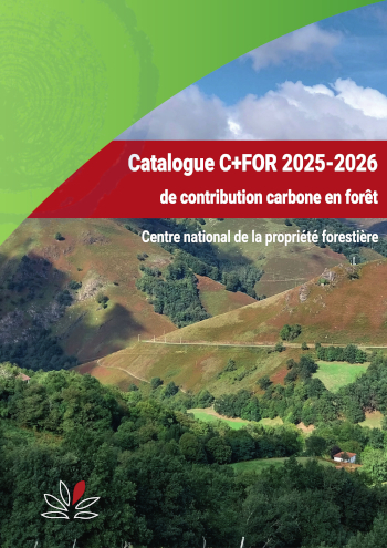 Catalogue C+FOR 2025-2026 de contribution carbone en forêt
