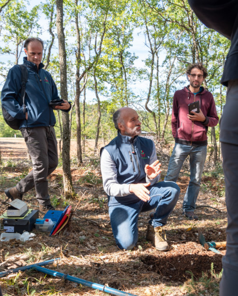 Formation aux diagnostics BioClimSol - Photo Olivier Martineau © CNPF