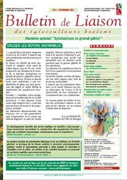 Bulletin de liaison des sylviculteurs bretons n°61