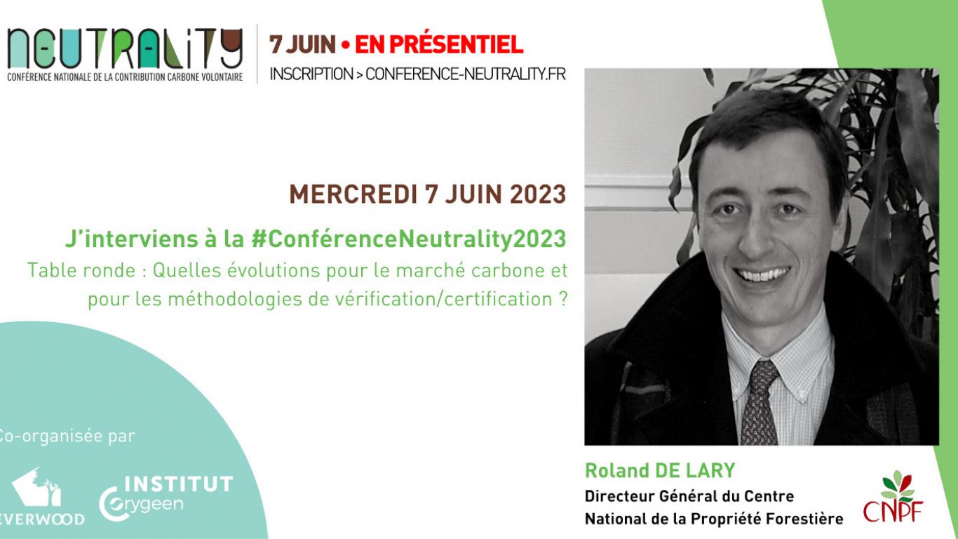 Roland de Lary - Conférence Neutrality 2023