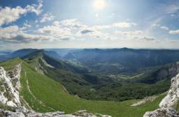 Vue depuis la Haute-Chaîne du Jura - Photo Etienne Beraud © CNPF