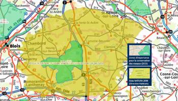 Carte zonages environnementaux © CNPF