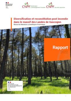 Diversification et reconstitution post incendie dans le massif des Landes de Gascogne