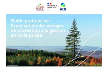 Couverture Guide règlementation zonages OFB - CNPF 