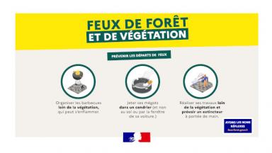 Visuel Feux de forêts - Prévenir les départs de feux