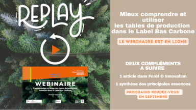 Replay du webinaire Tables de production & Label Bas Carbone