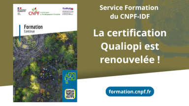 Service Formation CNPF-IDF certifié Qualiopi