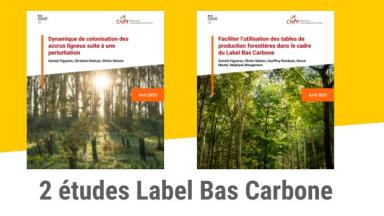 2 études Label Bas Carbone