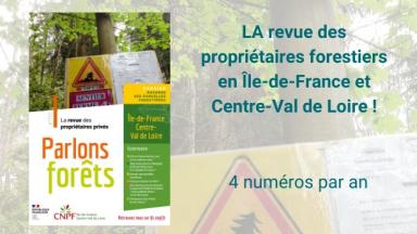 Parlons Forêts en Ile-de-France - Centre-Val de Loire n°111