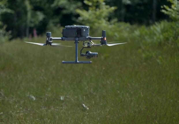 Drone Sylvain Gaudin © CNPF