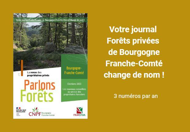 Parlons forêts en Bourgogne-Franche-Comté n°1