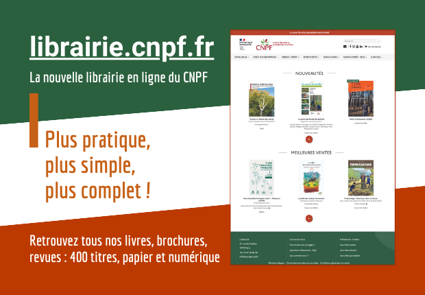 La nouvelle librairie en ligne du CNPF