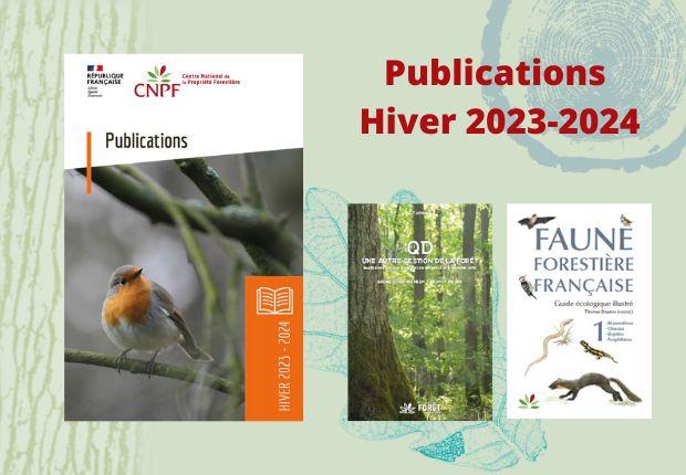 Publications Hiver 2023-2024 de l'IDF