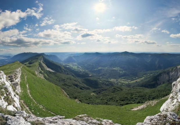 Vue depuis la Haute-Chaîne du Jura - Photo Etienne Beraud © CNPF