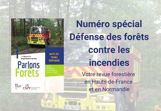 Parlons forêts spécial DFCI en Hauts-de-France Normandie