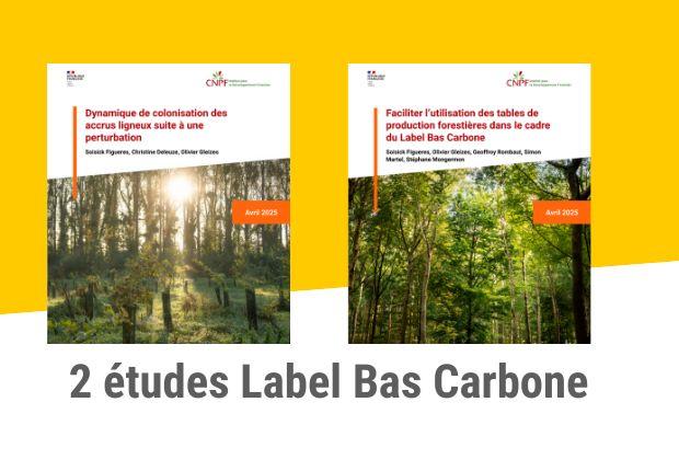 2 études Label Bas Carbone