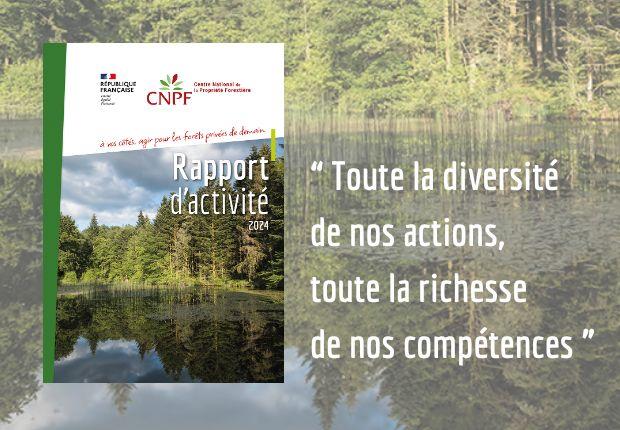 Rapport d'activités 2024 du CNPF