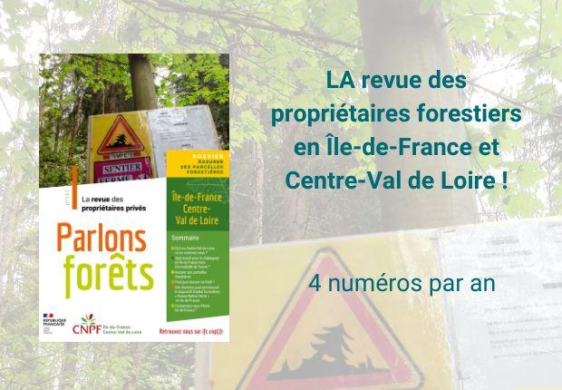 Parlons Forêts en Ile-de-France - Centre-Val de Loire n°111
