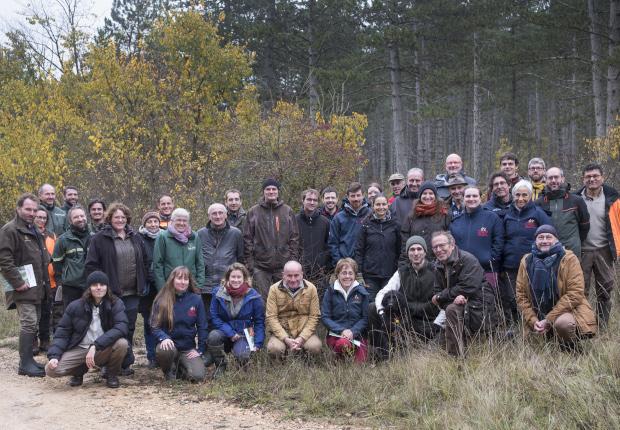 Tournée 2025 du groupe de travail irrégulier du CNPF-IDF - Photo Sylvain Gaudin © CNPF