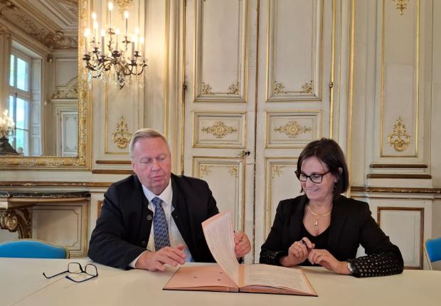 Signature de l'accord Forêt et grande faune entre le CNPF et la FNC