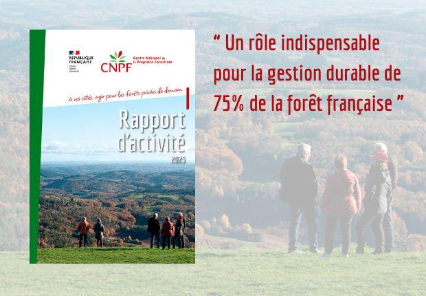 Rapport d'activités 2025 du CNPF