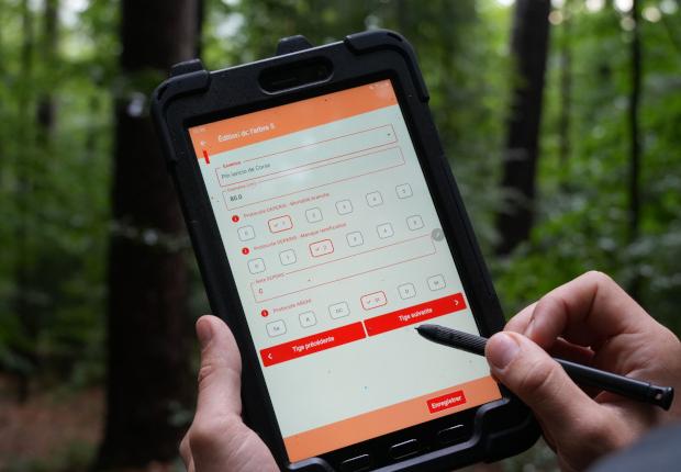L'application BioClimSol lors de la tournée 2026 en Corse