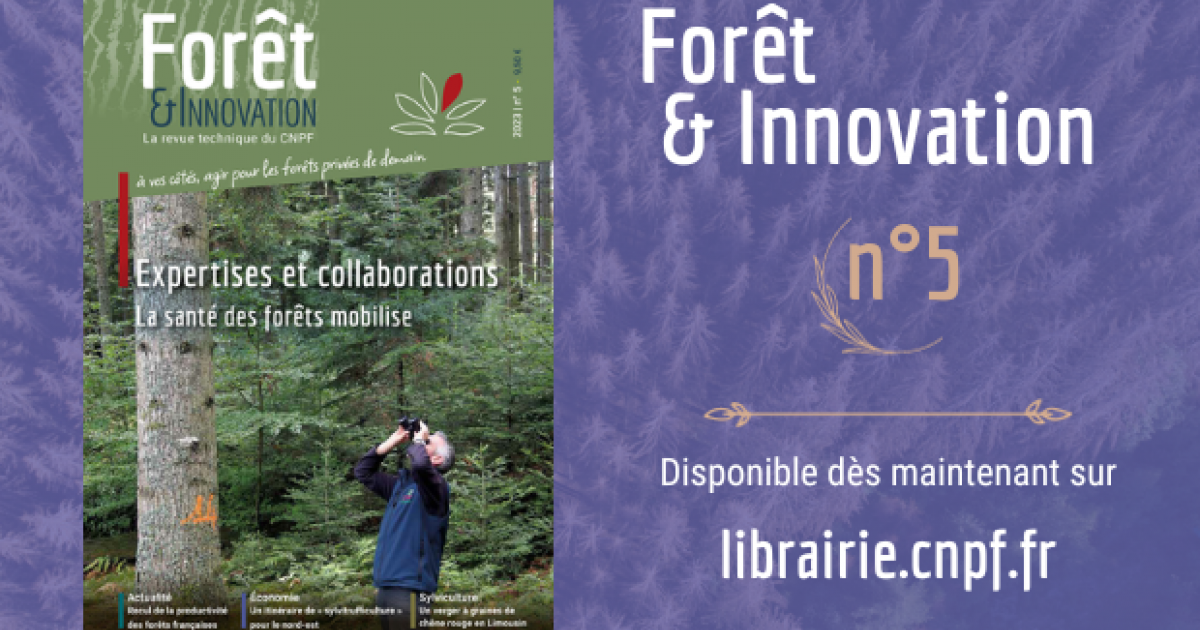 Forets Innodation Forêt & Innovation n°5 - Expertises et collaborations, la santé des ...