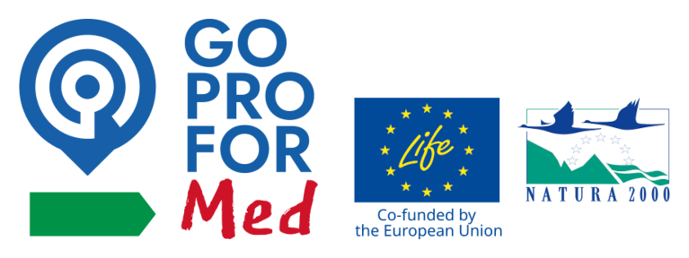 logo GoProForMed Life Natura 2000